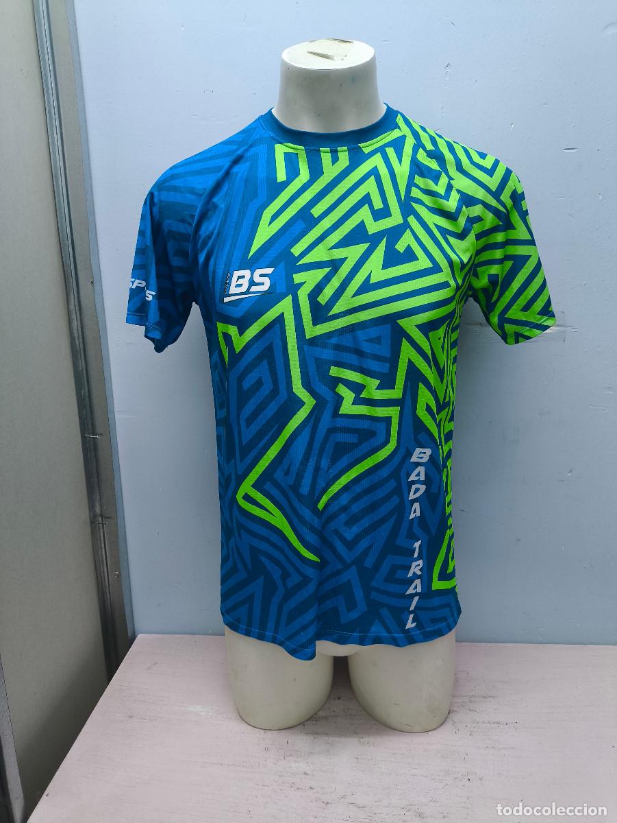 Coleccionismo deportivo: camiseta t&eacute;cnica de trail running Maori run shirt atletismo camiseta L 55tss