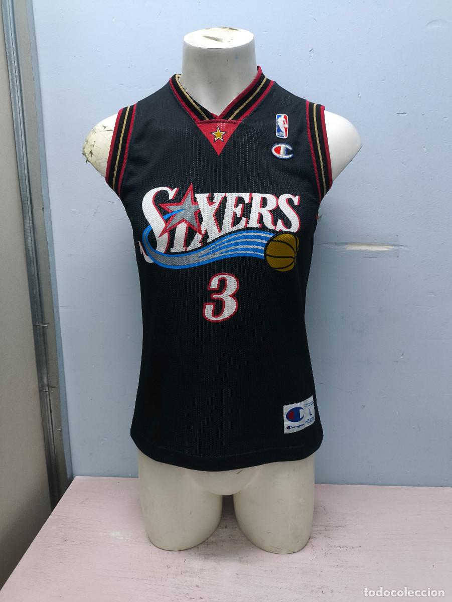Coleccionismo deportivo: Philadelphia 76ers Sixers camiseta NBA basketball basket basquet shirt camiseta 50cts L