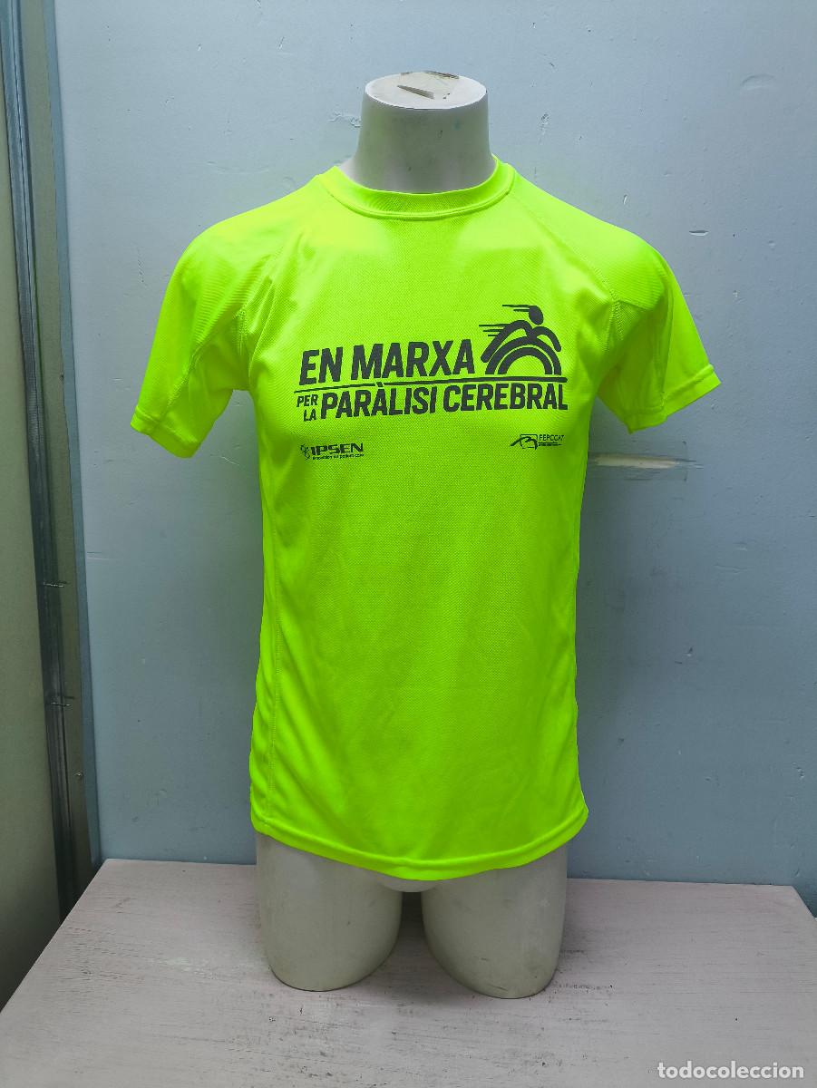 Coleccionismo deportivo: Marxa per la Par&agrave;lisi Cerebral camiseta running shirt athletics M