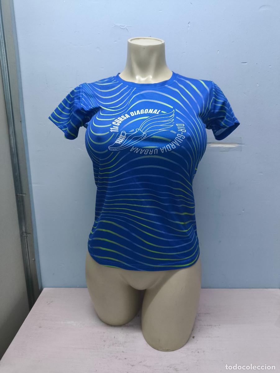 Coleccionismo deportivo: Cursa Diagonal Barcelona carrera camiseta shirt top M 45cts atletismo athletics