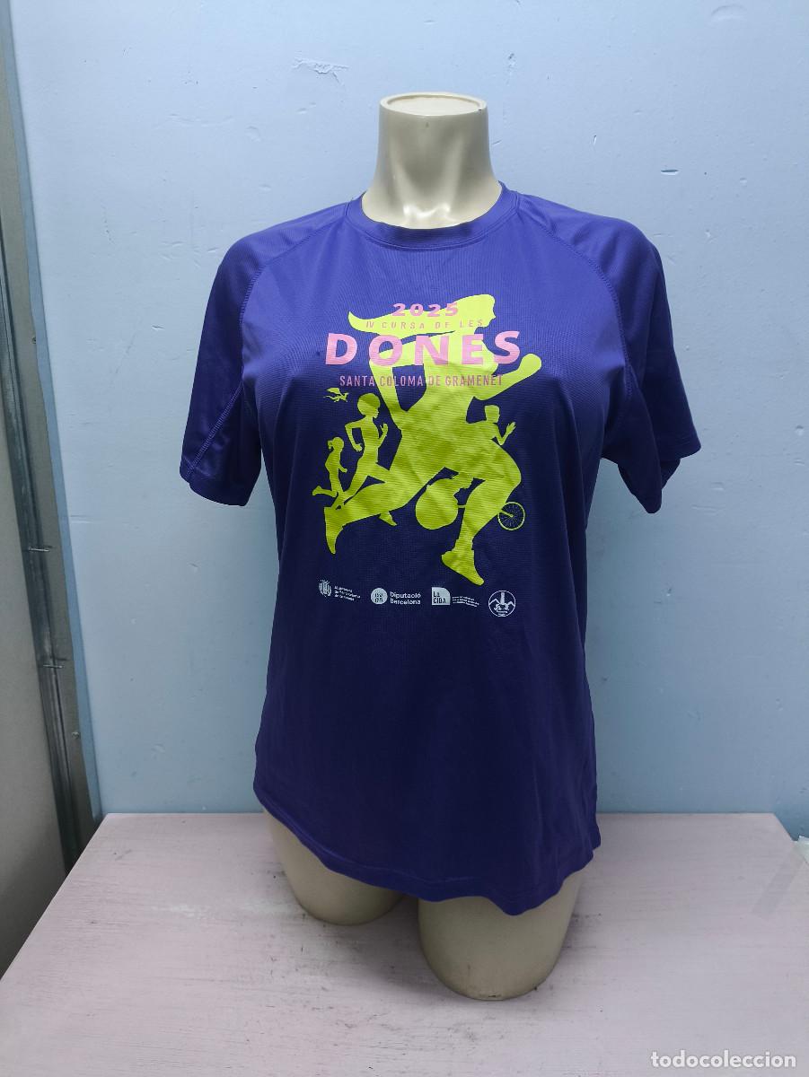 Coleccionismo deportivo: Cursa de les Dones Womens running day camiseta shirt run atletismo L 54cts