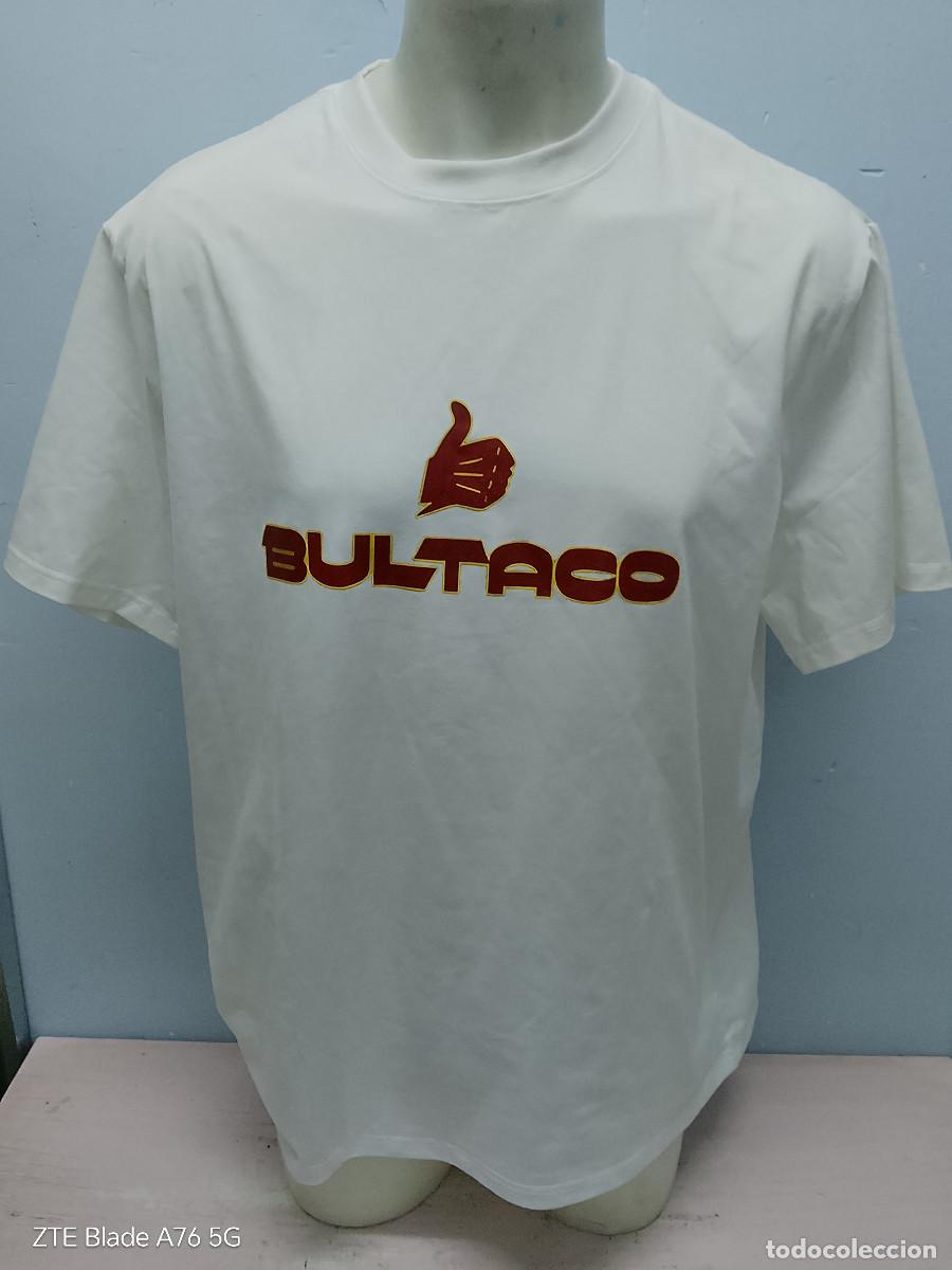 Coleccionismo deportivo: Bultaco camiseta racing motor moto oldskol xxl 62cts