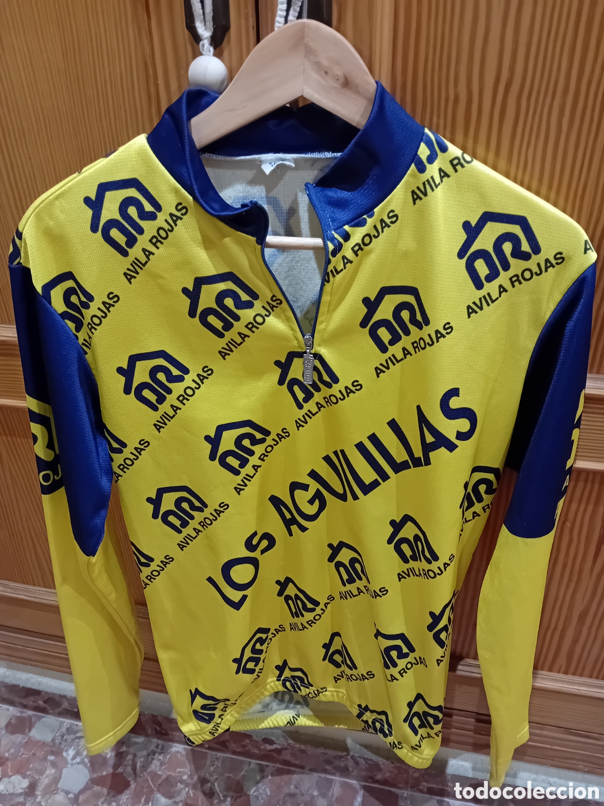 Coleccionismo deportivo: MAILLOT CIRO VINTAGE CICLISMO AVILA ROJAS LOS AGUILILLAS. MUY DIFICIL CON ESTE DISE&Ntilde;O.