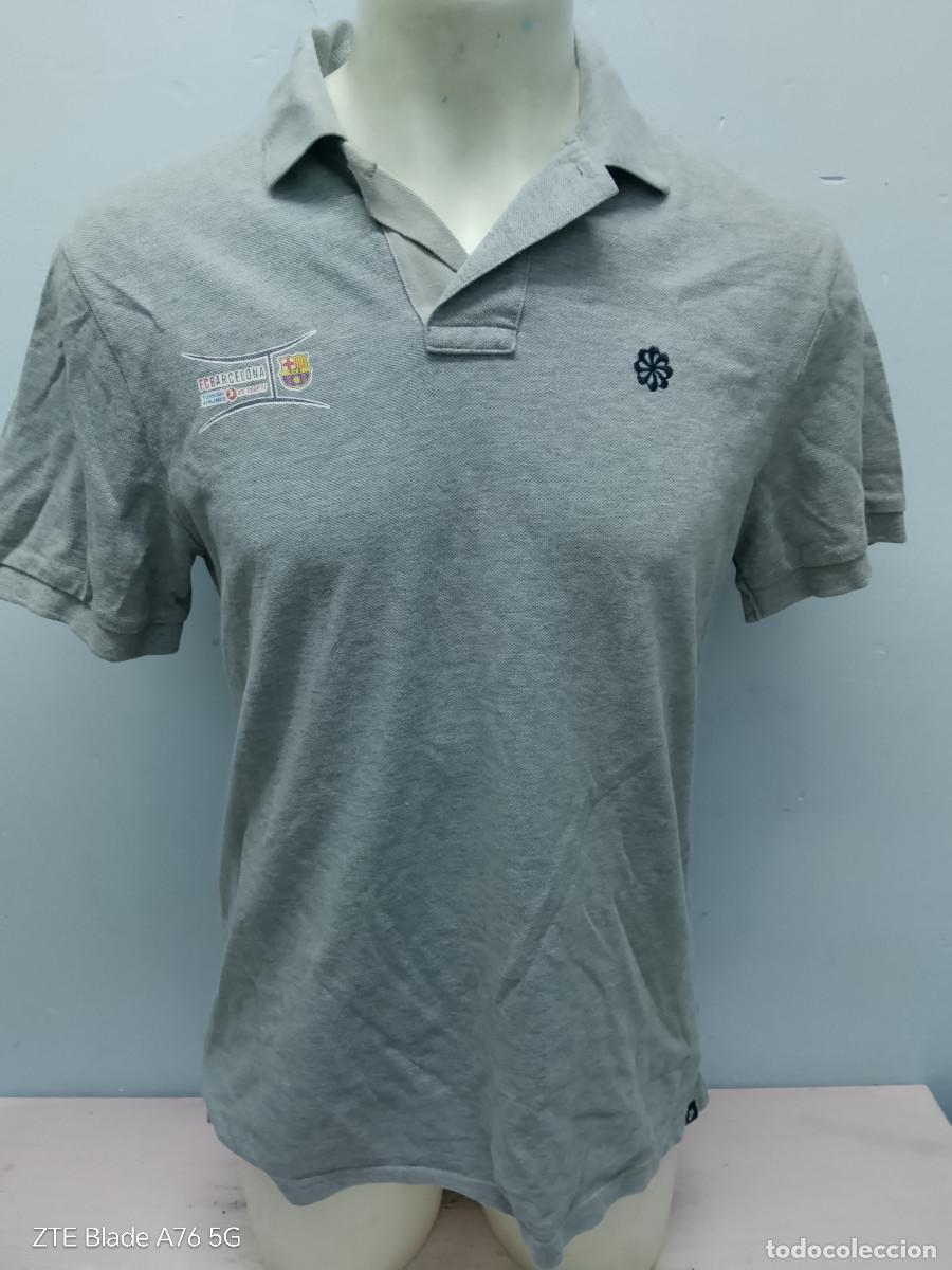 Coleccionismo deportivo: gira de pretemporada USA Tour 2011 FC barcelona polo basketball basket shirt basquet L 56cts