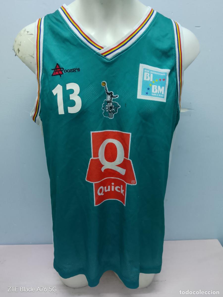 Coleccionismo deportivo: MoraBanc Andorra camiseta shirt basketball basket basquet shirt M 58x82
