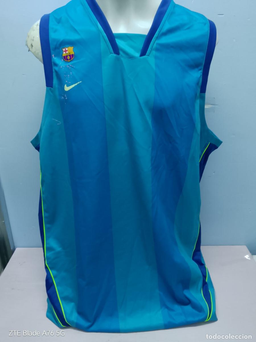 Coleccionismo deportivo: FC Barcelona For Players Basketball 2007 camiseta shirt 3XL 72x100 basket basquet