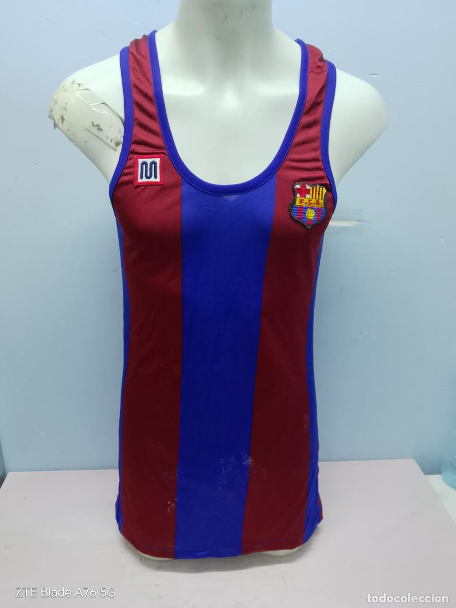 Coleccionismo deportivo: Meyba 1990 FC Barcelona camiseta shirt basketball vintage basket basquet L 43x90cts