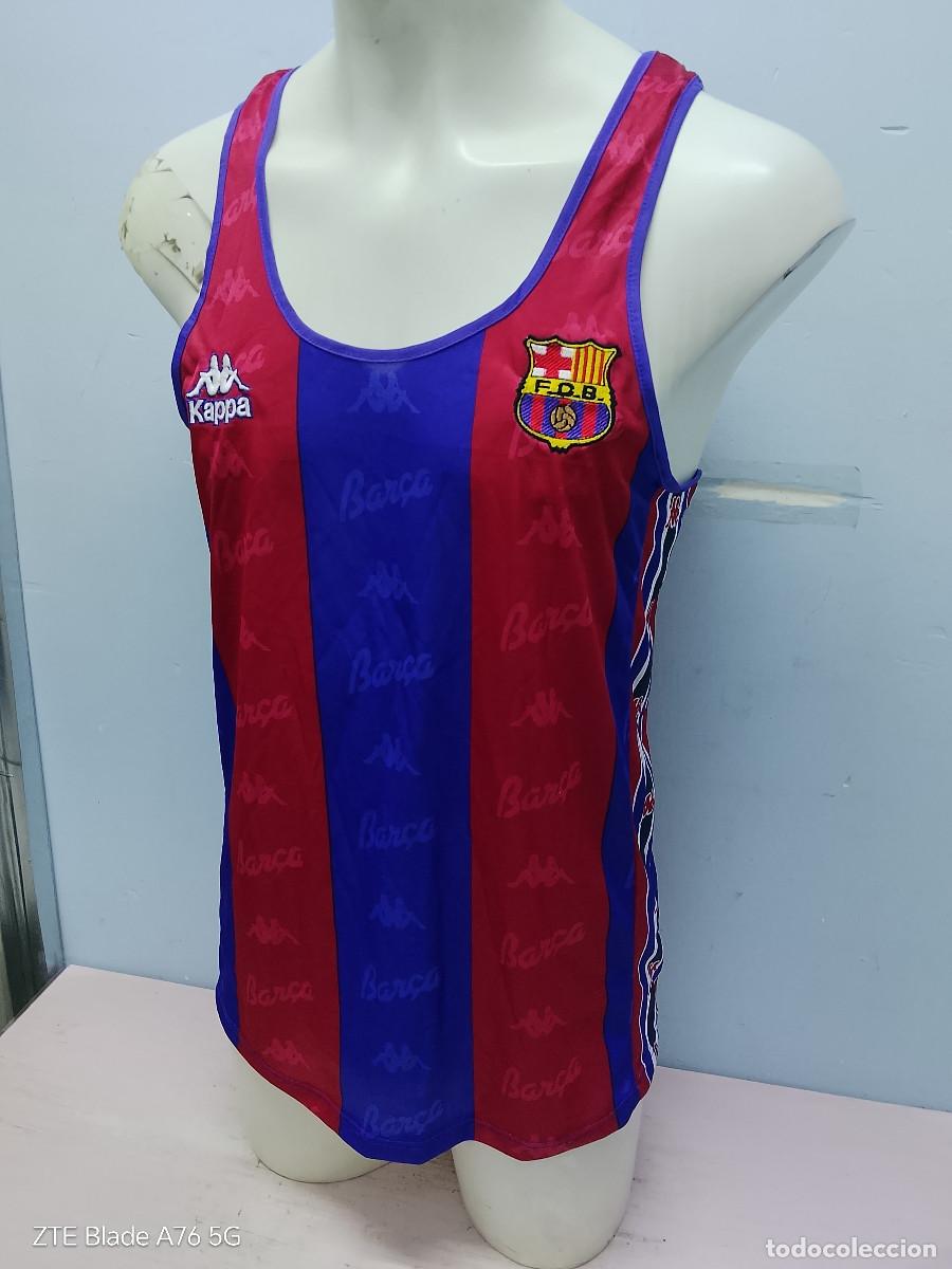 Coleccionismo deportivo: Kappa 1995 FC Barcelona basketball basket basquet shirt camiseta L 52cts vintage
