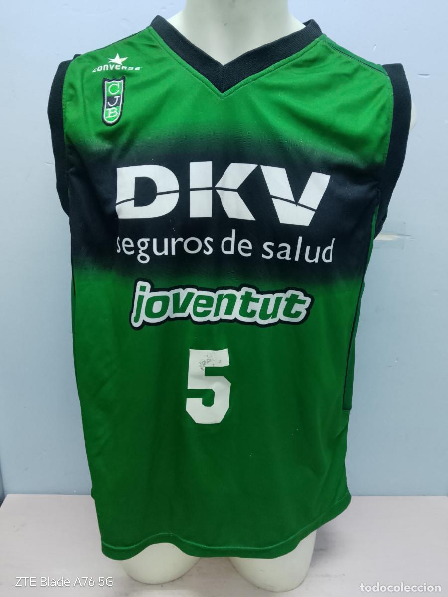 Coleccionismo deportivo: DKV joventut Badalona Basketball basket match worn basquet player Soriano XL 64cts
