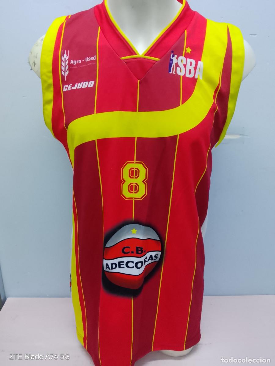 Coleccionismo deportivo: Club Baloncesto Adecoras Aragon Zaragoza camiseta basket basquet shirt xl 56cts