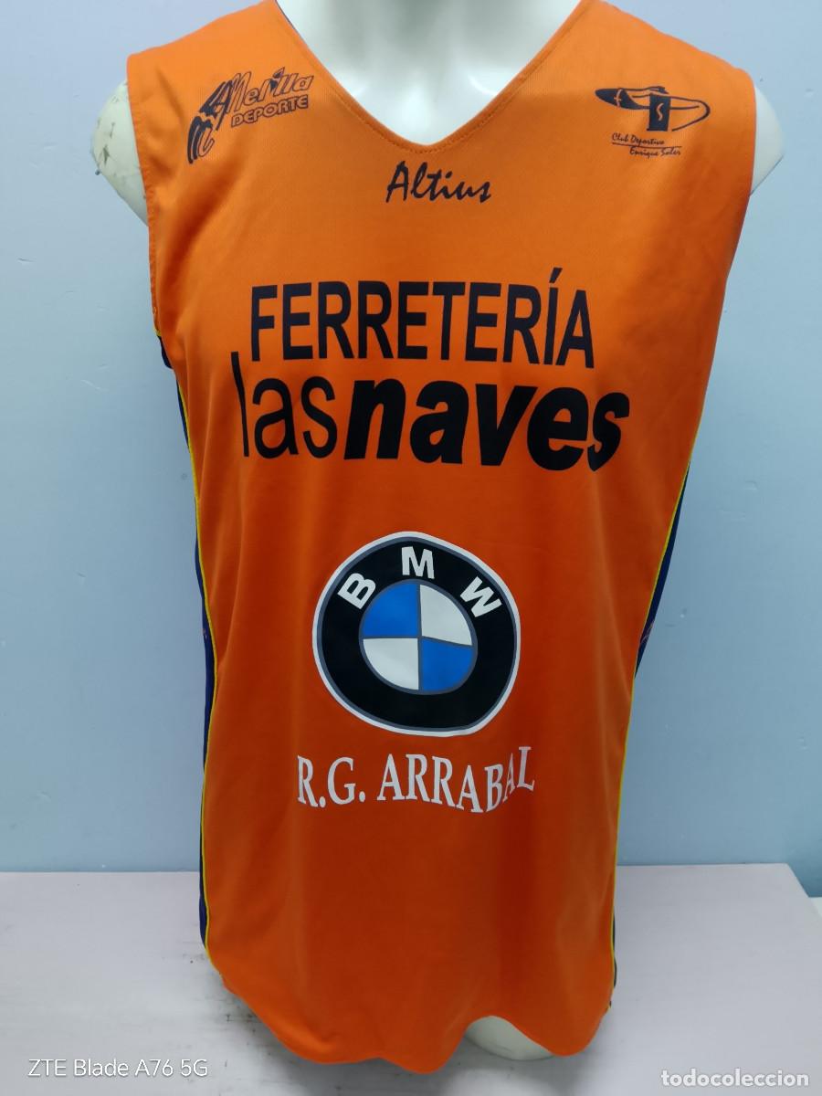 Coleccionismo deportivo: CD Enrique Soler Melilla basketball basquet shirt camiseta 55cts M