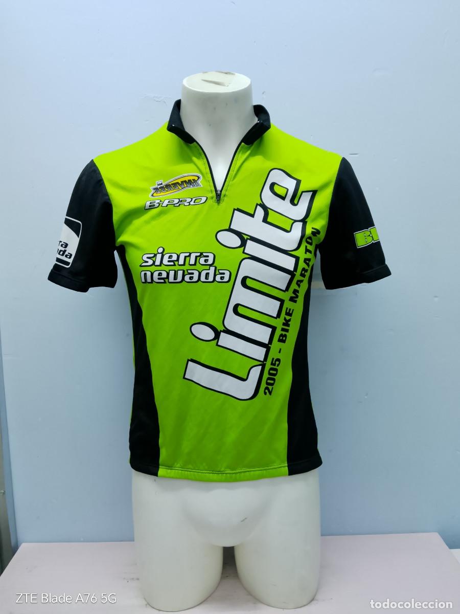 Coleccionismo deportivo: marcha cicloturista Sierra Nevada L&iacute;mite Bike Marathon maillot ciclismo ciclista L 53cts
