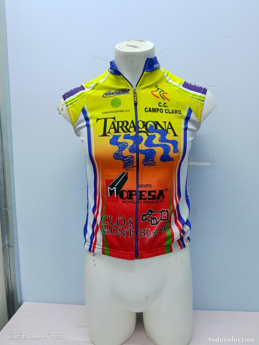 Coleccionismo deportivo: Club Ciclista Campo Claro Tarragona ciclismo maillot s 43cts