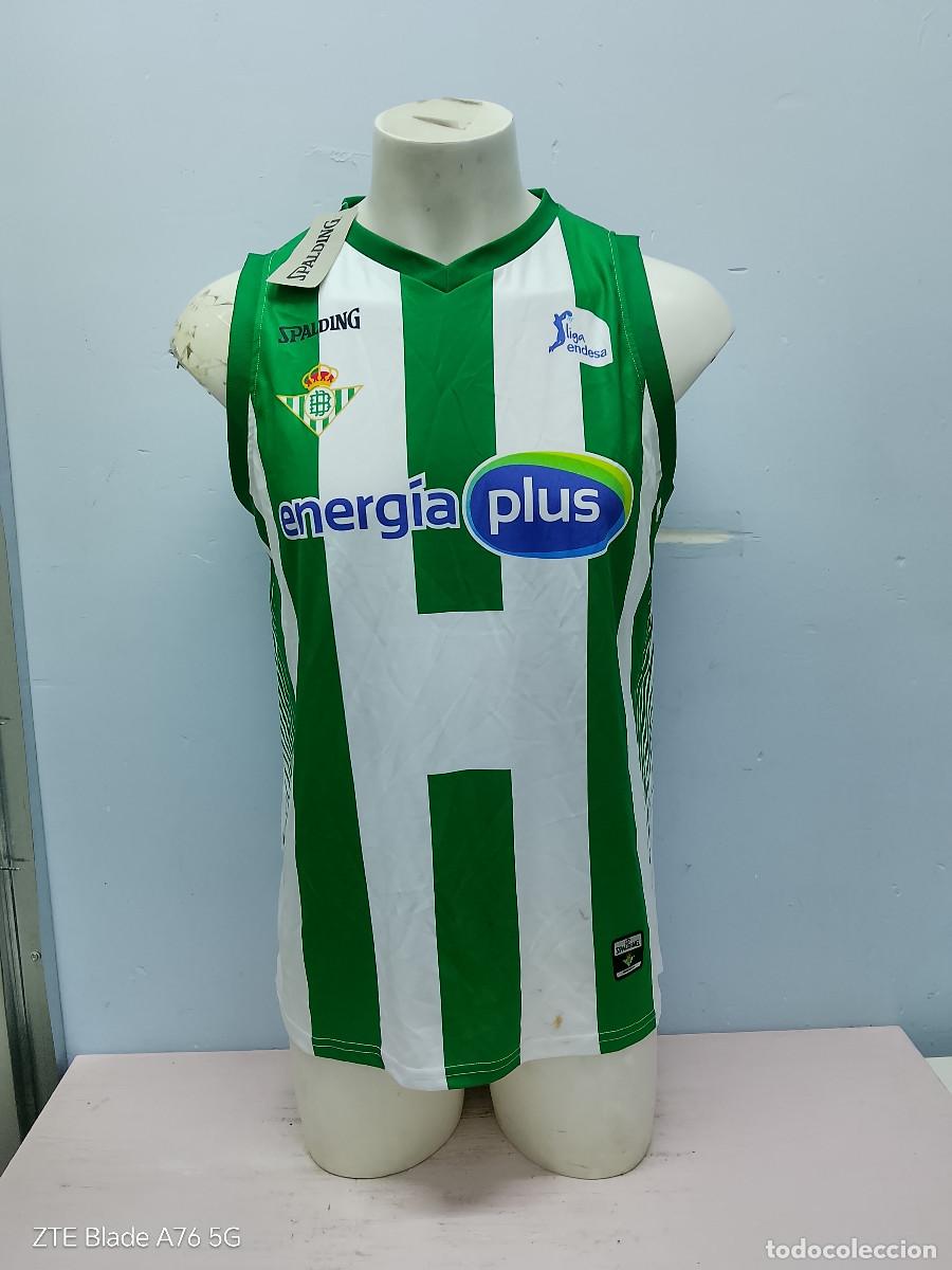 Coleccionismo deportivo: Real Betis Baloncesto basket camiseta shirt basquet M 55x78cts