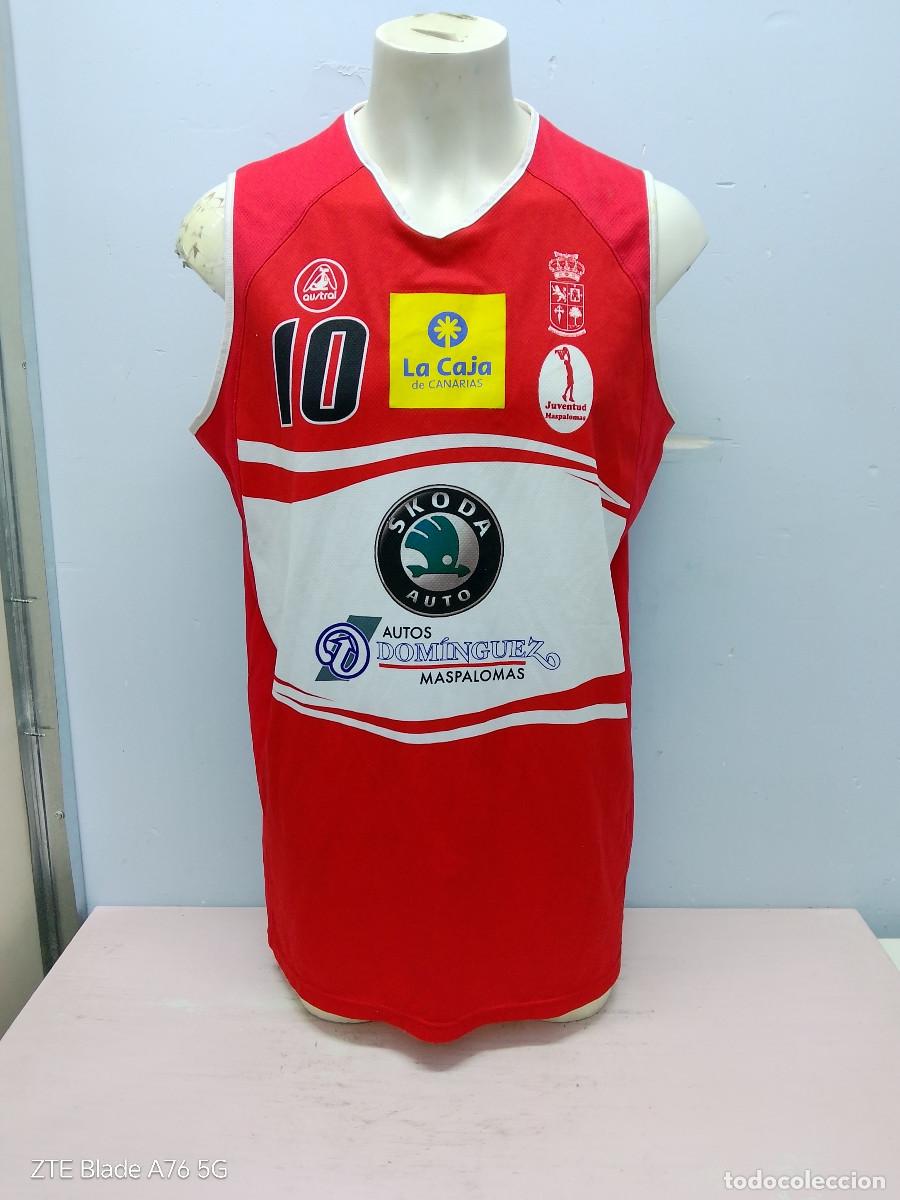 Coleccionismo deportivo: Maspalomas Gran Canaria basket basquet camiseta shirt basketball canarias xl 62cts