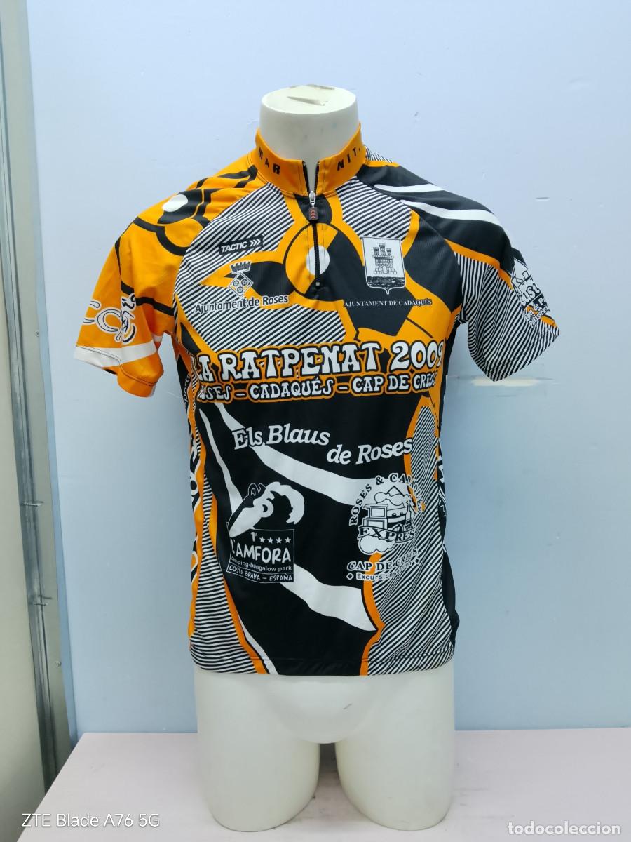 Coleccionismo deportivo: maillot ciclismomarcha cicloturista Ratpenat costa brava Girona ciclista ciclismo cadaques s 52cts