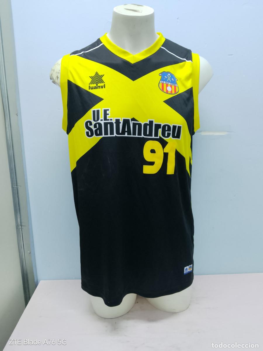 Coleccionismo deportivo: UE Sant Andreu basket camiseta basquet barcelona catalunya xl 58cts