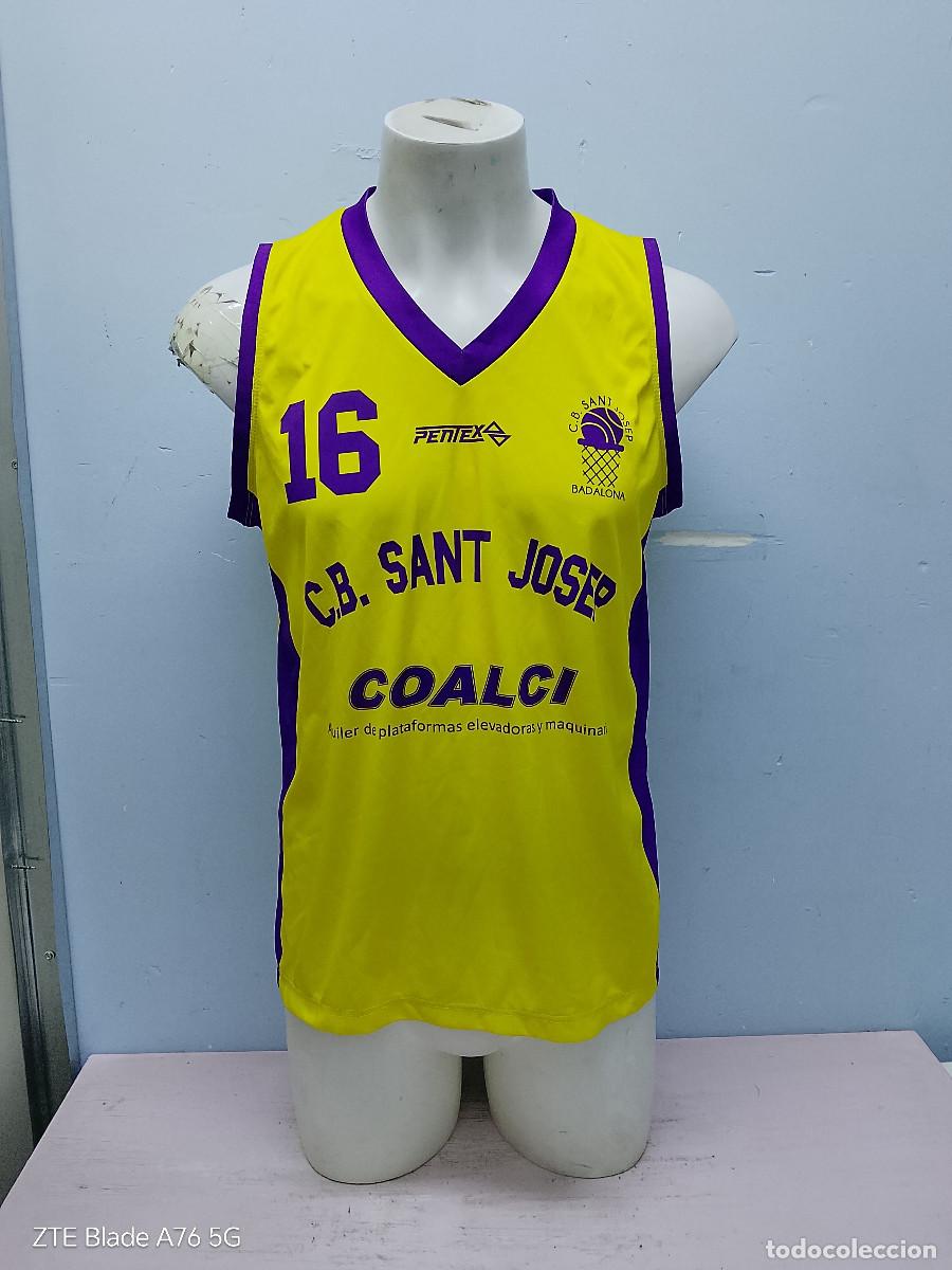 Coleccionismo deportivo: CB Sant Josep Badalona basket camiseta basquetbol catalunya L 57ts