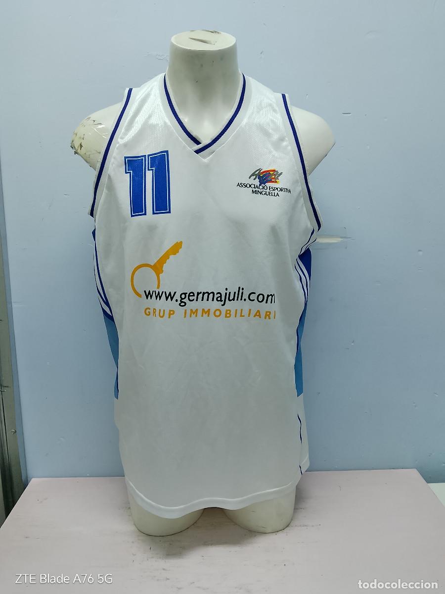 Coleccionismo deportivo: AE Minguella Badalona catalunya basket basquet shirt L 62cts