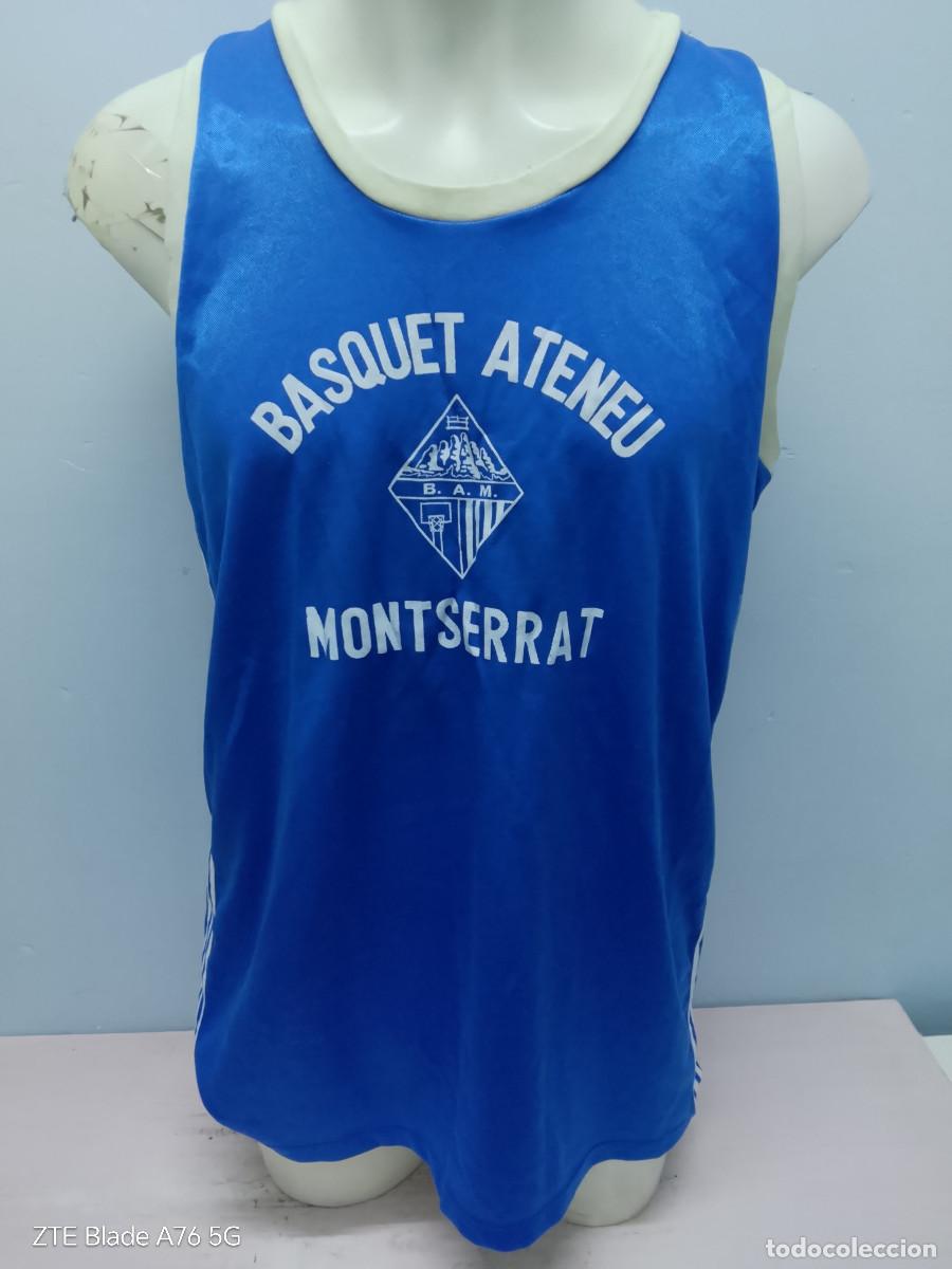 Coleccionismo deportivo: 1990 Basquet Ateneu Montserrat Barcelona camiseta basquet basket catalunya xl