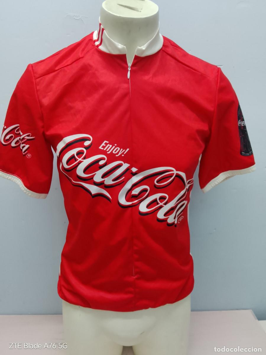 Coleccionismo deportivo: maillot ciclismo Pearl Izumi Coca-Cola cycling jersey ciclista maillot coca cola L 53cts
