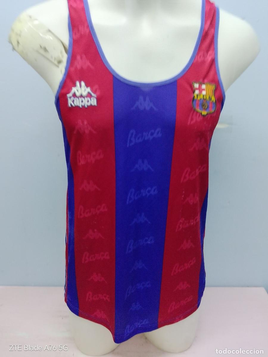 Coleccionismo deportivo: FC Barcelona kappa 1996 camiseta shirt athletics basket basquet L 51x73 atletismo