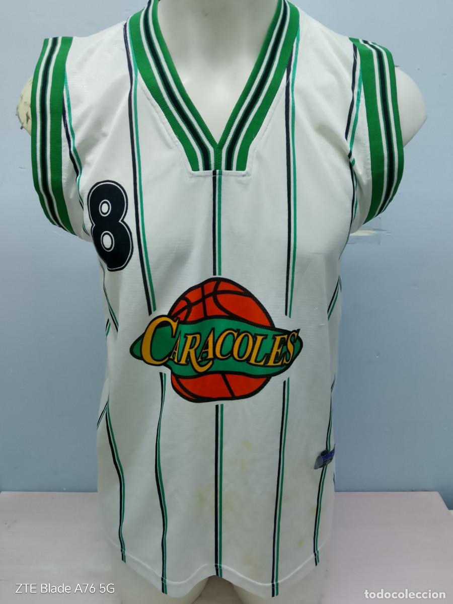 Coleccionismo deportivo: Club Basquetbol caracoles Mexico camiseta basketball basquet shirt 57xtc L