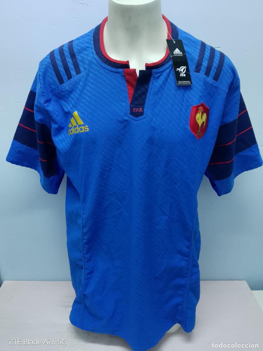 Coleccionismo deportivo: France Rugby national team jersey shirt maillot Francia xxl 68cts