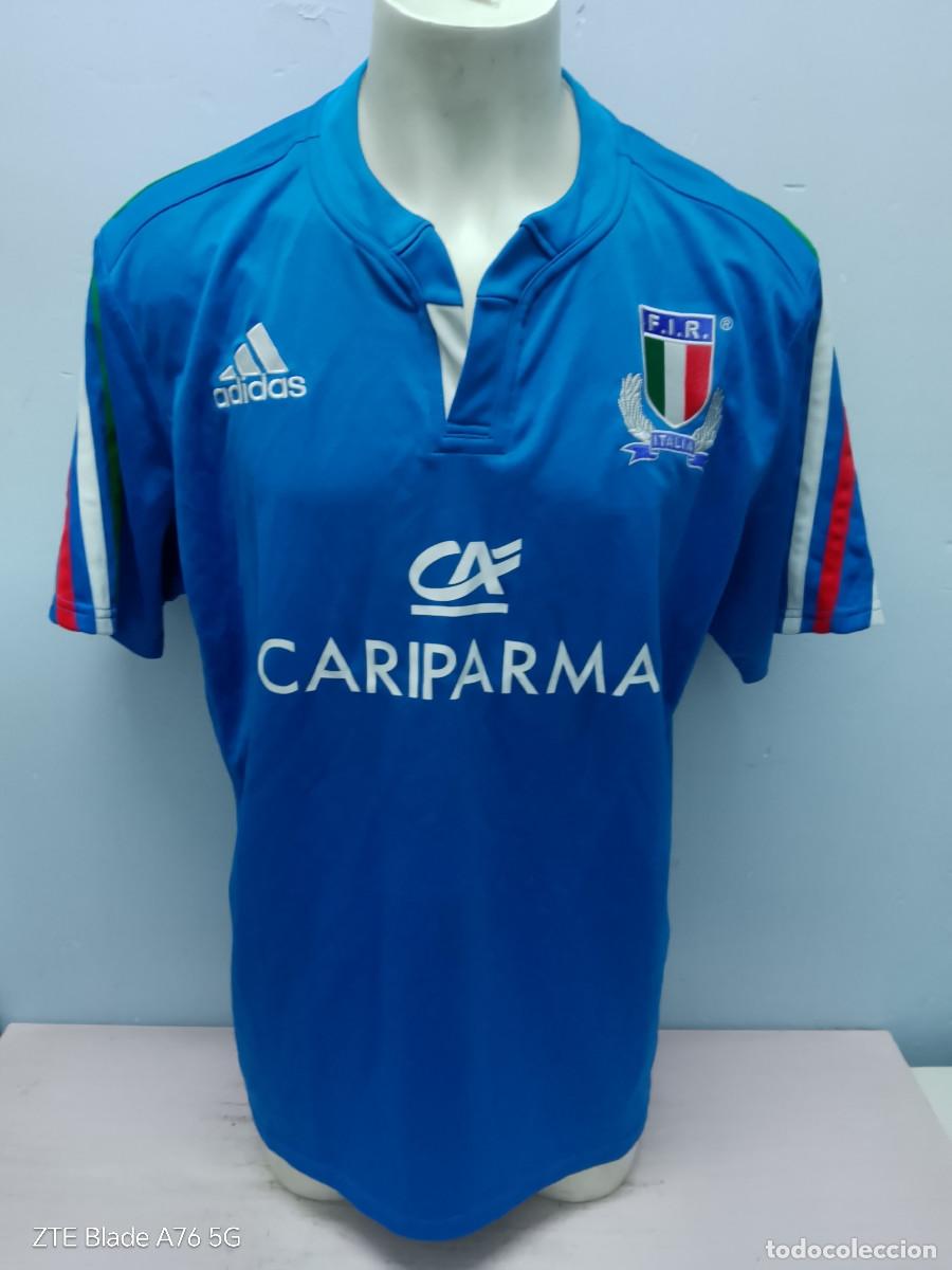Coleccionismo deportivo: Italia Italy Rugby jersey shirt maglia national team xxl 70cts
