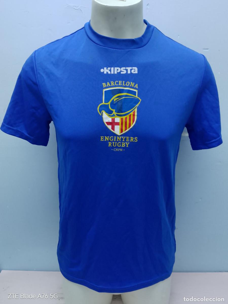 Coleccionismo deportivo: club Enginyers Rugby Barcelona camiseta shirt M 52cts