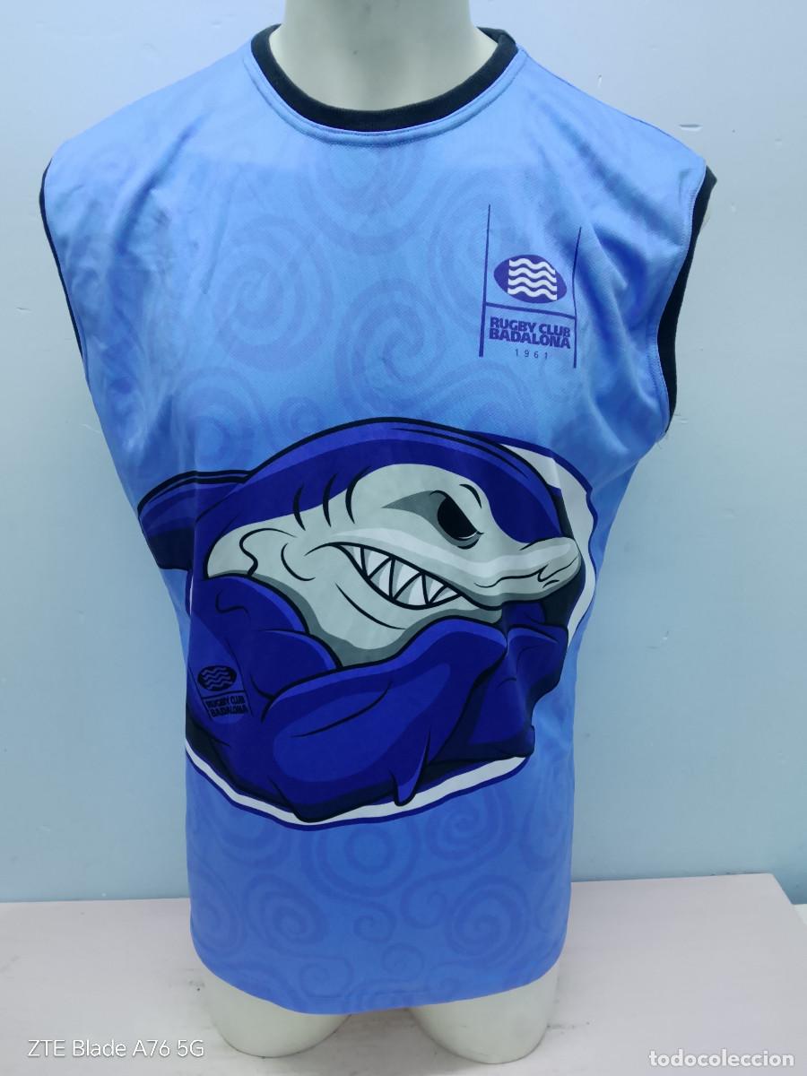 Coleccionismo deportivo: Rugby Club Badalona camiseta jersey shirt shirt sin mangas xl 60cts