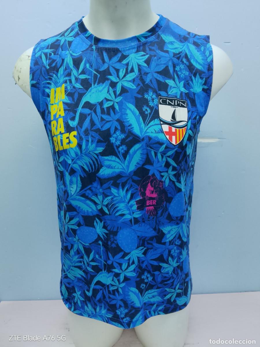 Coleccionismo deportivo: Club Nataci&oacute; Poble Nou watersports Swiming natacion rugby camiseta shirt sin mangas M 55cts