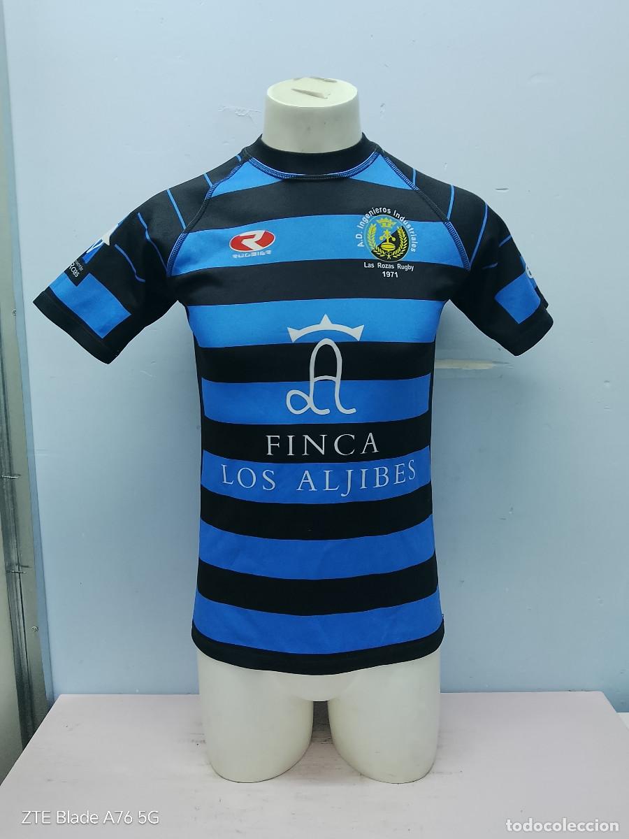 Coleccionismo deportivo: A.D. Ingenieros Industriales Las Rozas Rugby madrid camiseta jersey shirt M 48cts