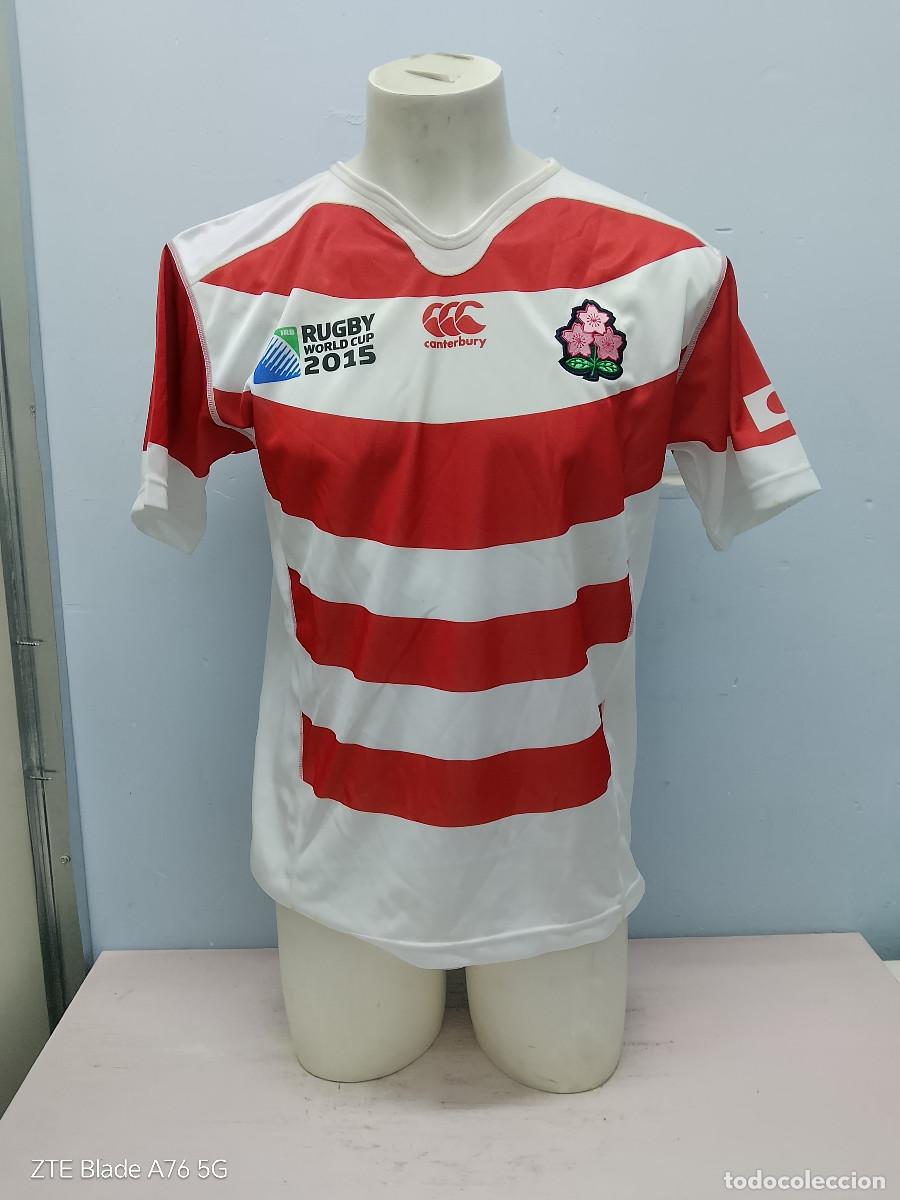 Coleccionismo deportivo: Copa Mundial de Rugby de 2015 Japon Japan jersey shirt camiseta 56cts L