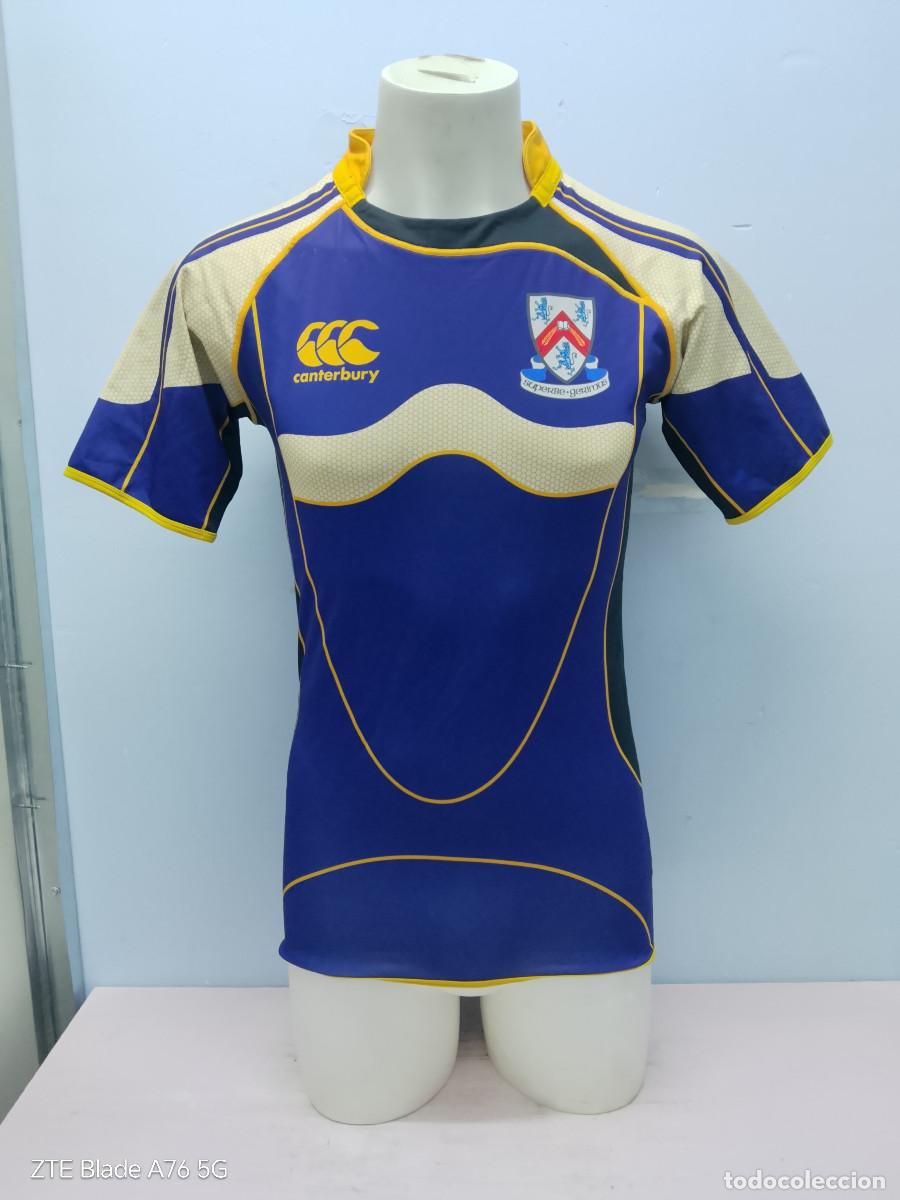Coleccionismo deportivo: Carrick Academy Rugby jersey shirt Scotland Maybole South Ayrshire Escocia M 49cts