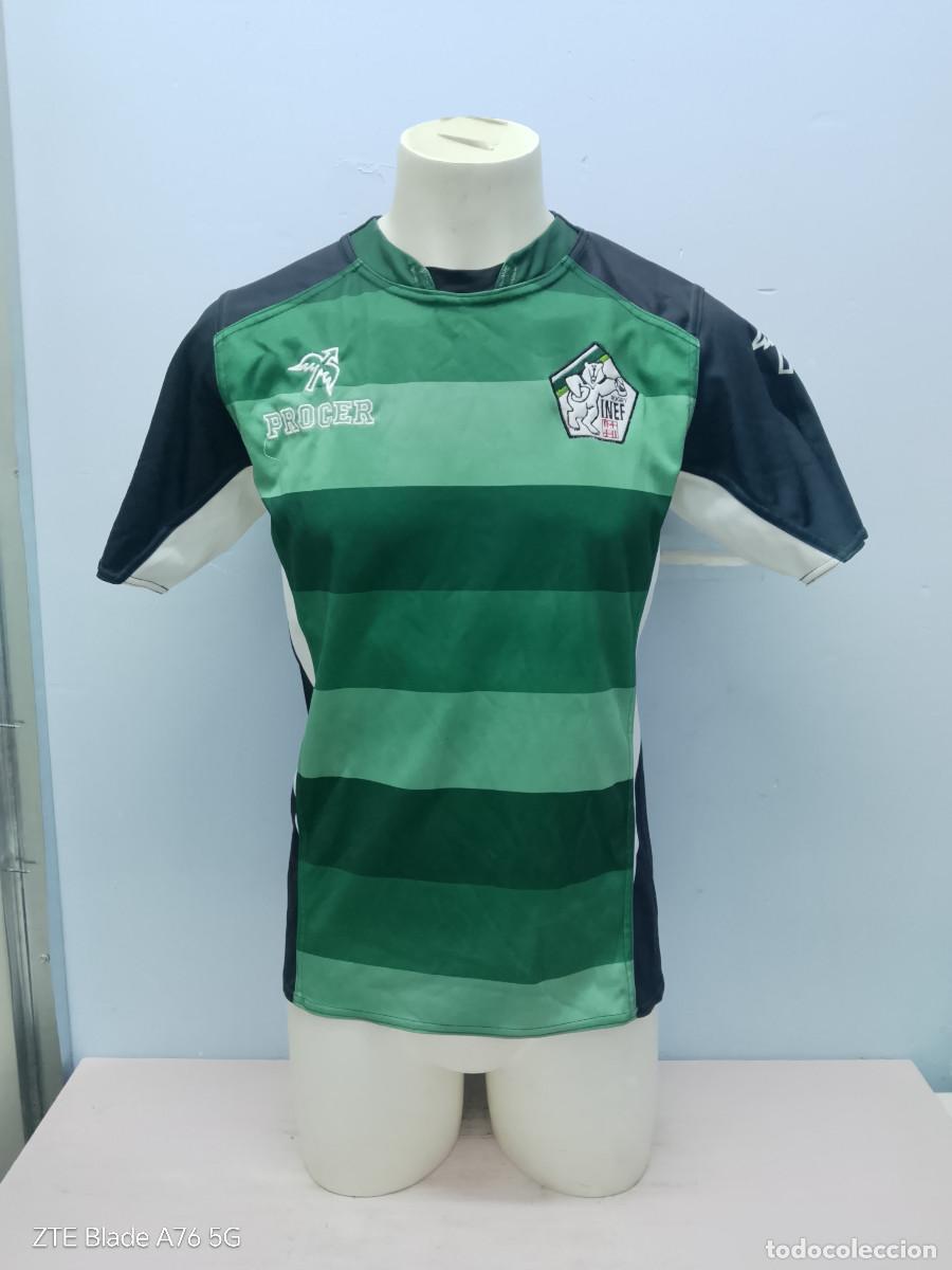 Coleccionismo deportivo: Inef Rugby barcelona camiseta jersey shirt M 52cts