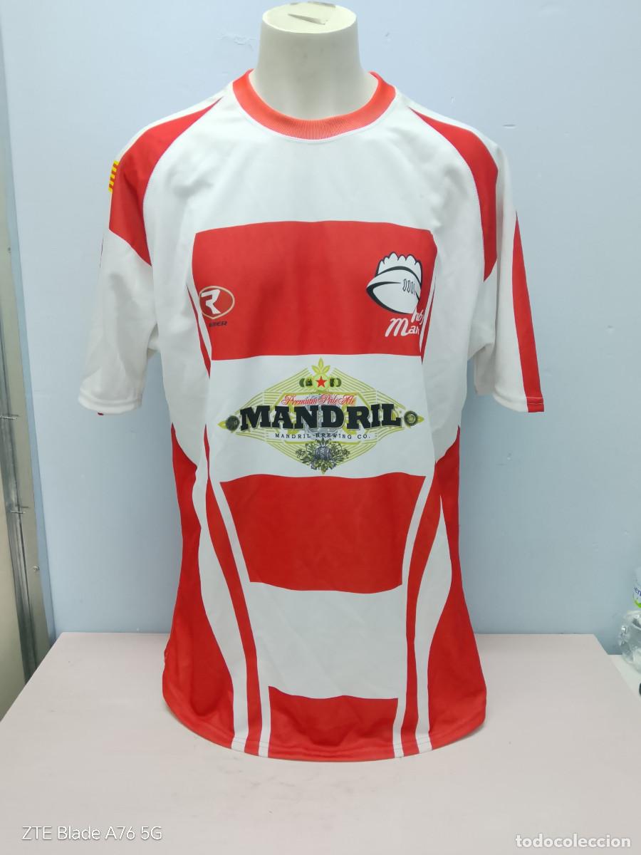 Coleccionismo deportivo: Rugby Manresa Catalunya jersey shirt camiseta xxl 68cts