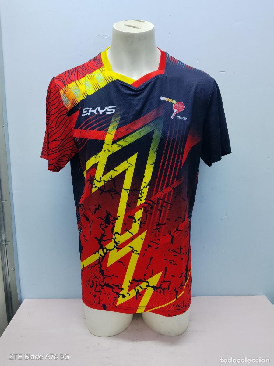 Coleccionismo deportivo: Padel Tecnic Ekis camiseta santa coloma de Gramanet xl 59cts shirt