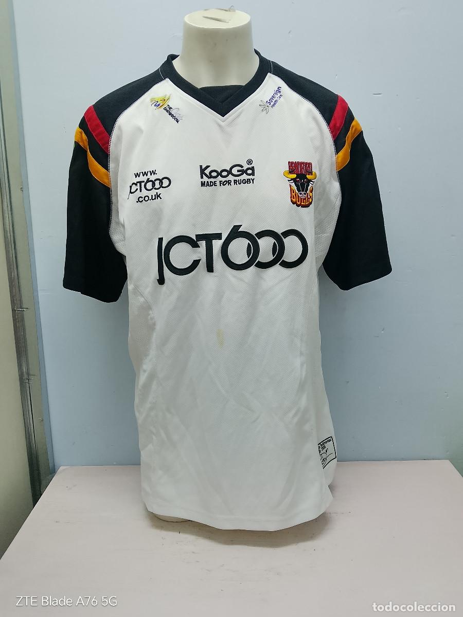 Coleccionismo deportivo: rugby league Bradford Bulls england shirt jersey shirt camiseta xxl 70cts