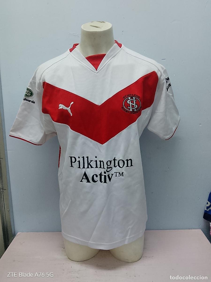 Coleccionismo deportivo: St. Helens Rugby League Club jersey shirt camiseta 62cts M equ XL