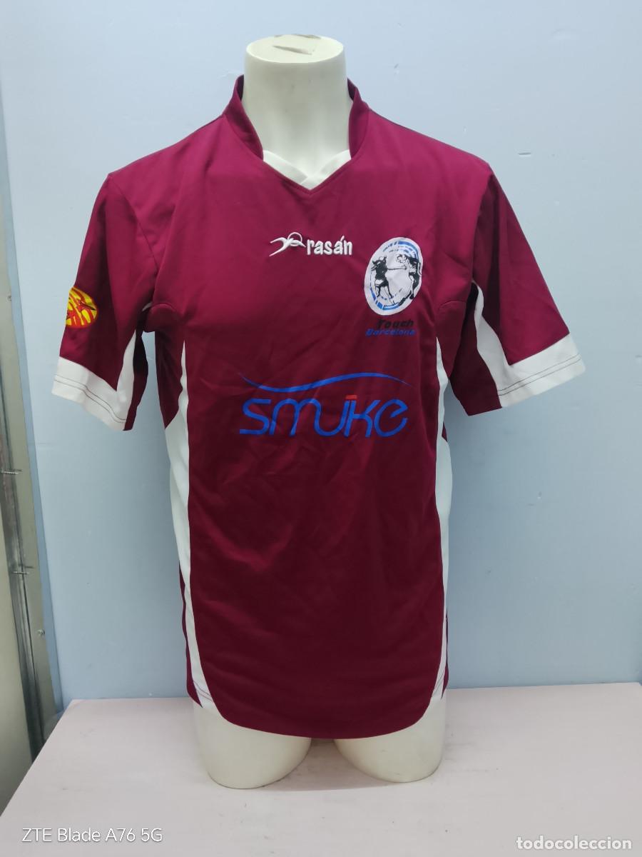 Coleccionismo deportivo: Touch barcelona Rugby camiseta jersey shirt L 57cts