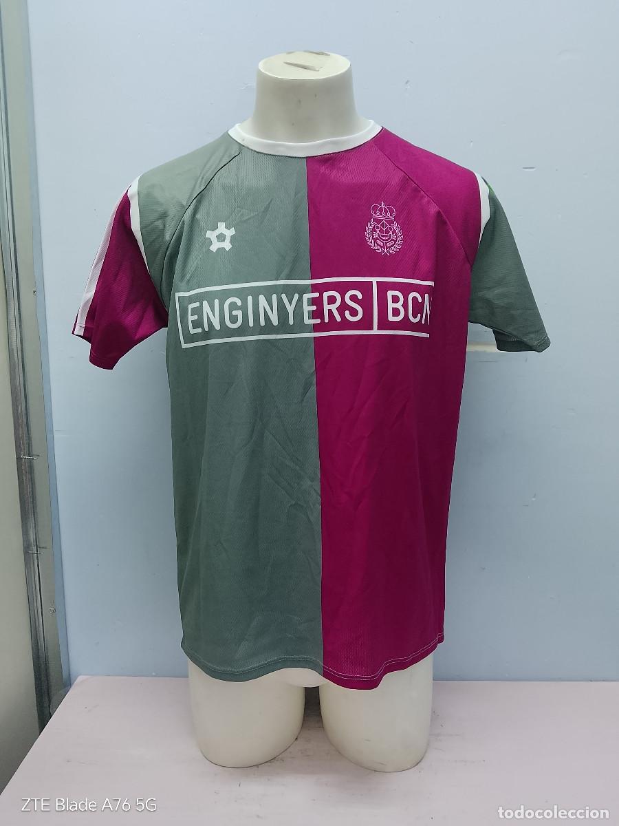 Coleccionismo deportivo: Enginyers BCN barcelona camiseta shirt rugby tecnic equ M athetics running xl 57cts