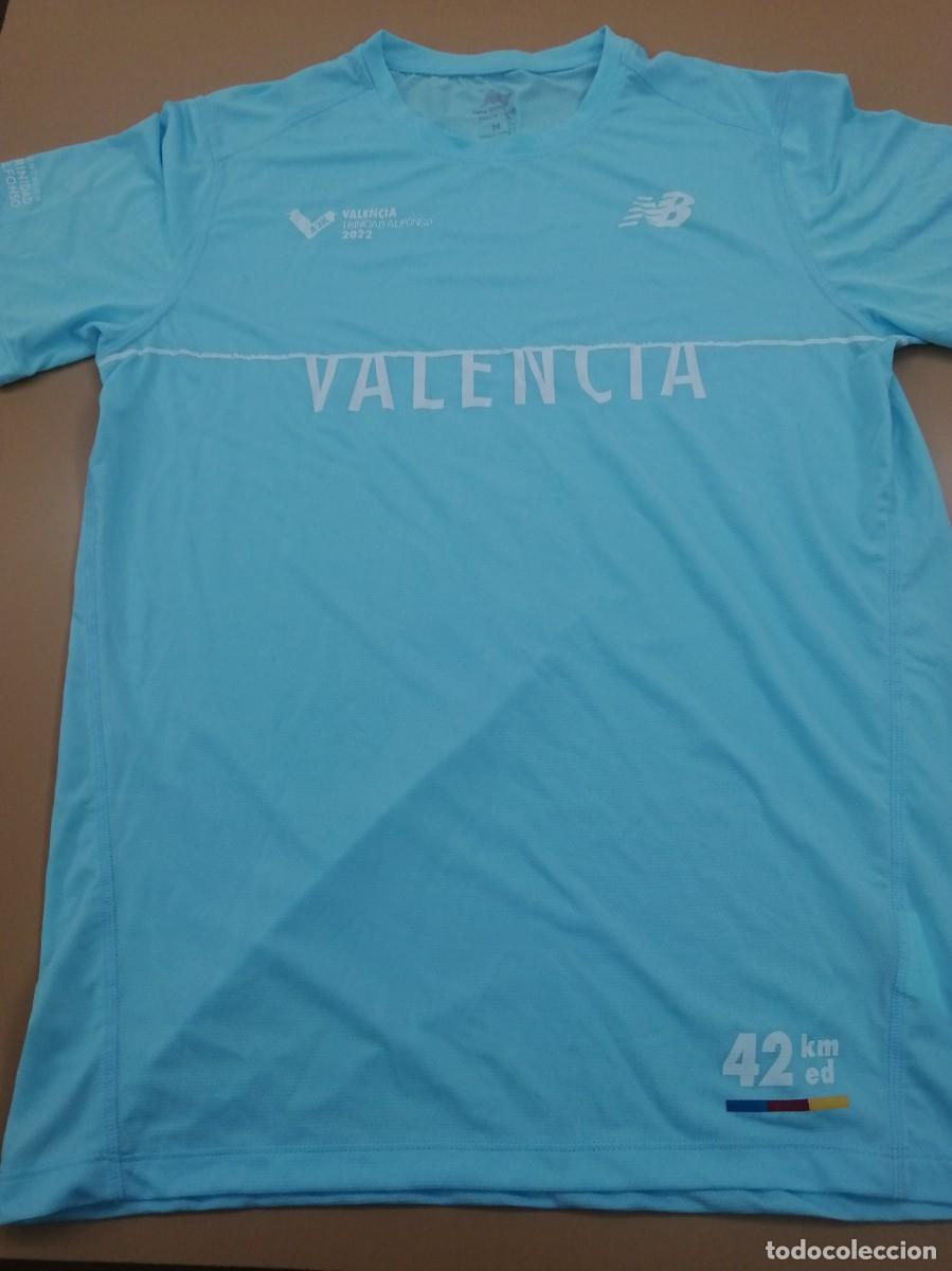 Coleccionismo deportivo: CAMISETA T-SHIRT MARATHON VALENCIA 42&ordm; EDICI&Oacute;N