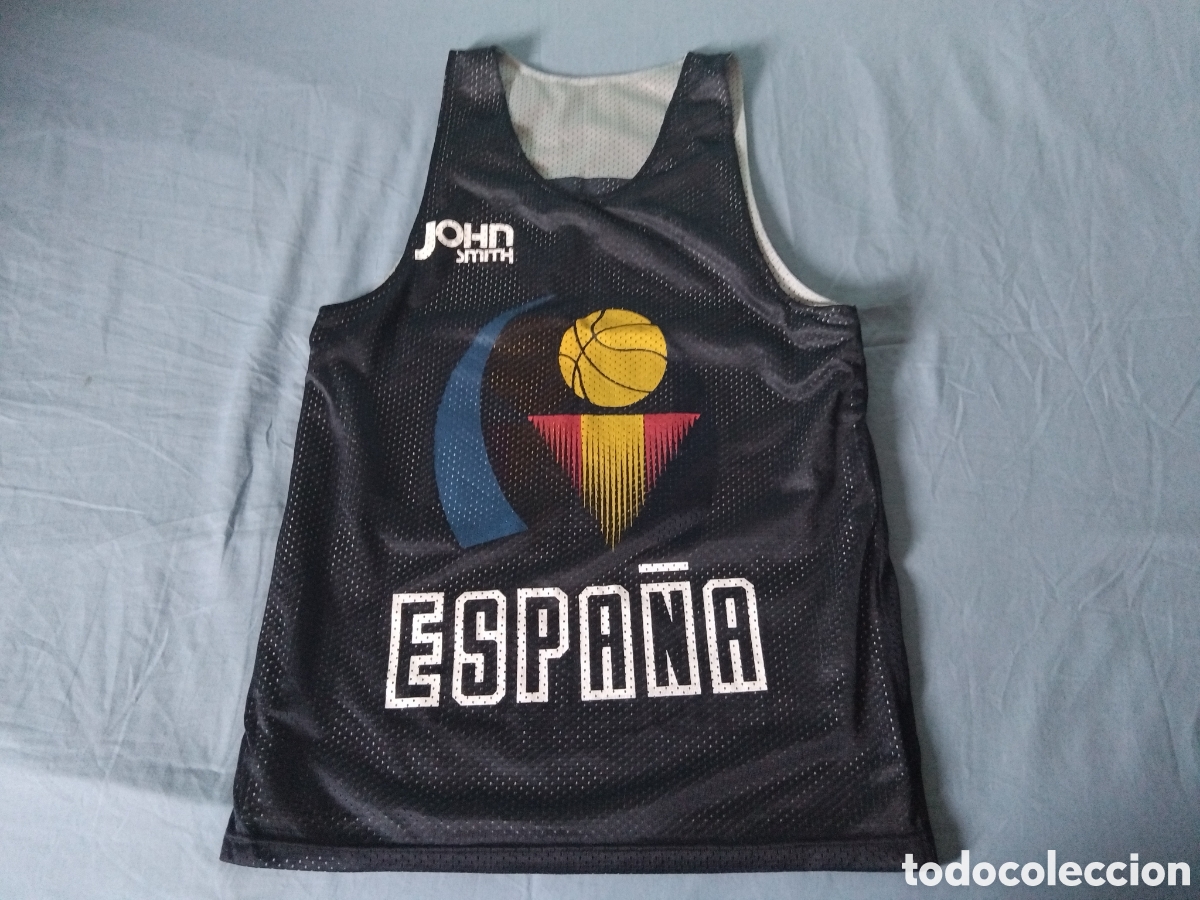 Coleccionismo deportivo: Camiseta Espa&ntilde;a . Talla L. Jhon smith