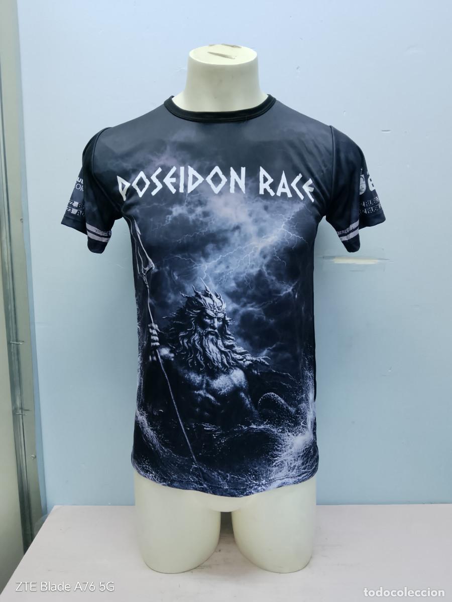 Coleccionismo deportivo: Poseidon Race Cerceda Galicia carrera Obstaculos camiseta shirt running atletismo shirt athletics s