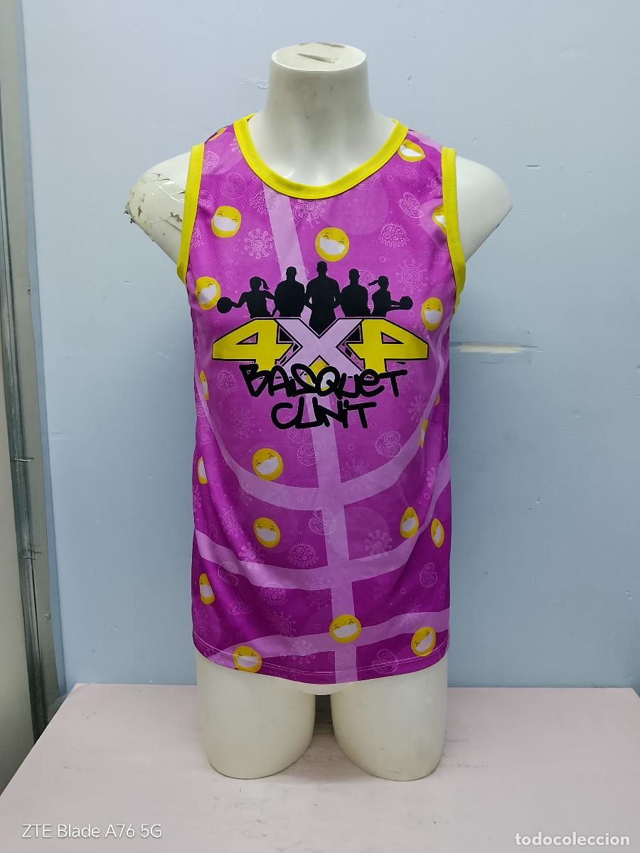 Coleccionismo deportivo: Cunit basquet 4x4 torneo catalunya basketball basquet shirt xl tarragona 53cts