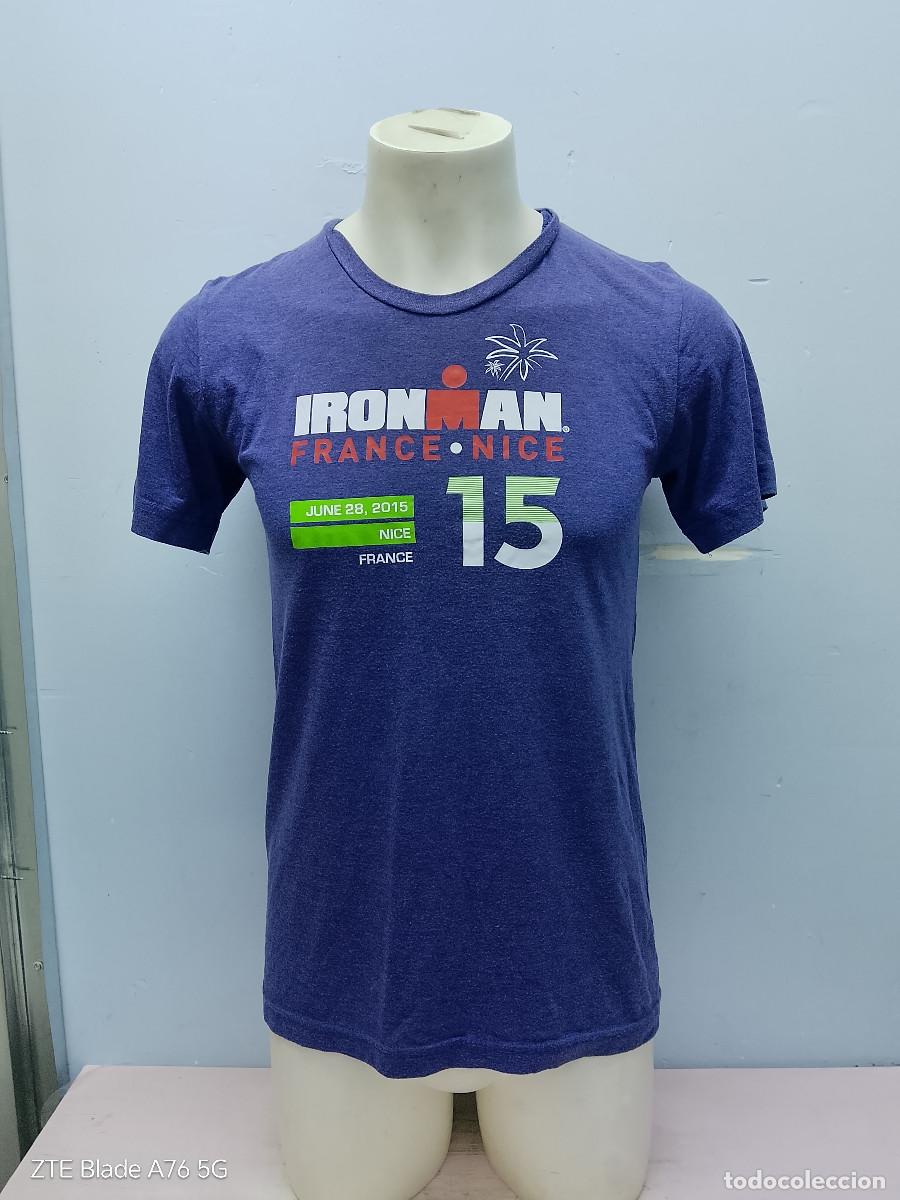 Coleccionismo deportivo: Ironman France Nice camiseta shirt atletismo athletics running triathlon S 48cts
