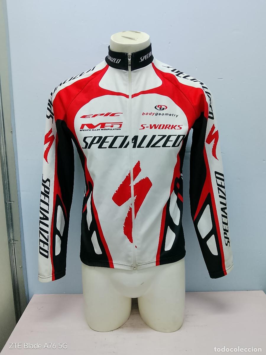 Coleccionismo deportivo: Specialized l&iacute;nea S-Works cycling jersey ciclismo ciclista maillot 50cts M
