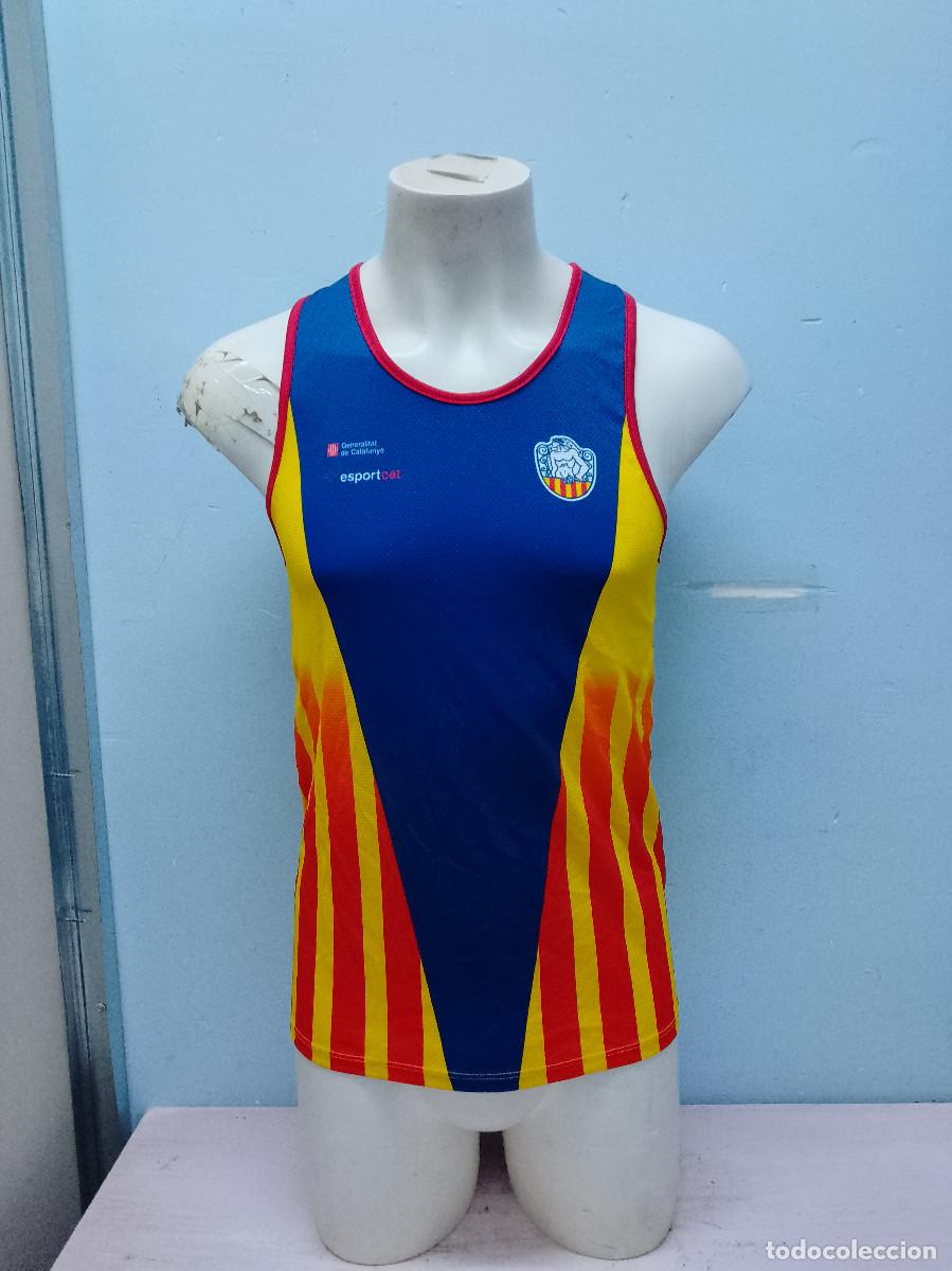 Coleccionismo deportivo: Catalunya seleccion running shirt camiseta atletismo athletics shirt run M 45cts