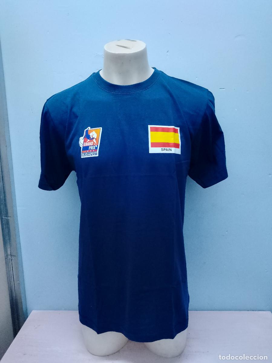 Coleccionismo deportivo: David Alarza Judo Espa&ntilde;a Spain Olimpic games camiseta shirt Martial Arts xl 56cts